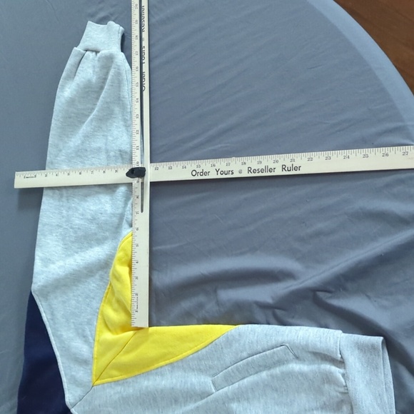 Vintage Color Block Sweater Mens Large - Picture 3 of 8